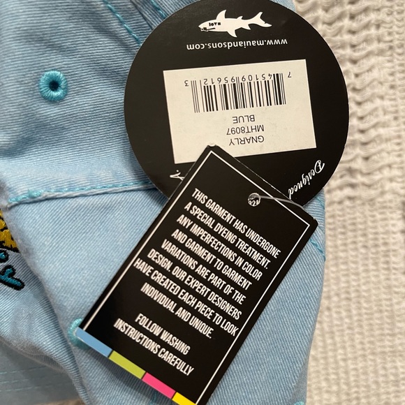 Maui & Sons Blue ‘GNARLY’ Dad Hat NWT O/S UNISEX - Picture 4 of 6